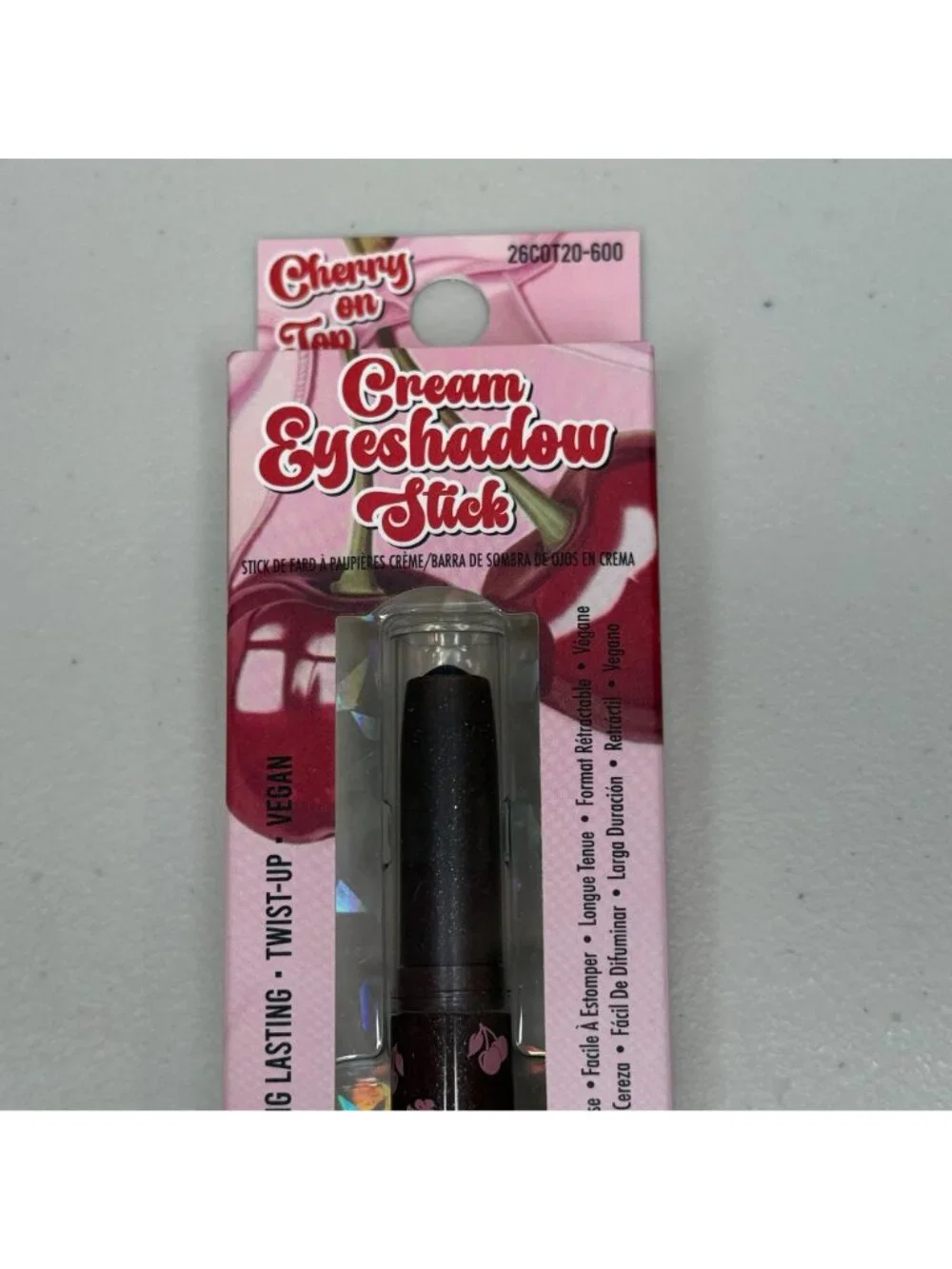 ioni Cream Eyeshadow Stick Dolce Shimmer Chocolate Cherry Vegan